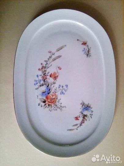 Блюдо фарфор гдр