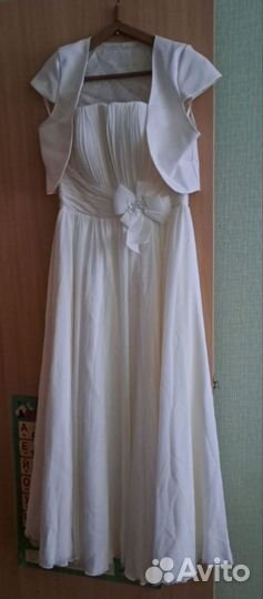 Платье, шуба