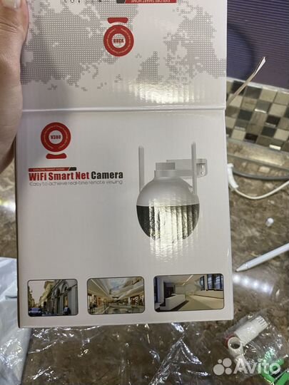 Wi fi камера 3мп камера видеонаблюдения