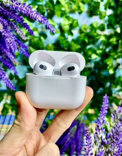 AirPods 3 «Оригинал» Чехол + Гарантия + Доставка