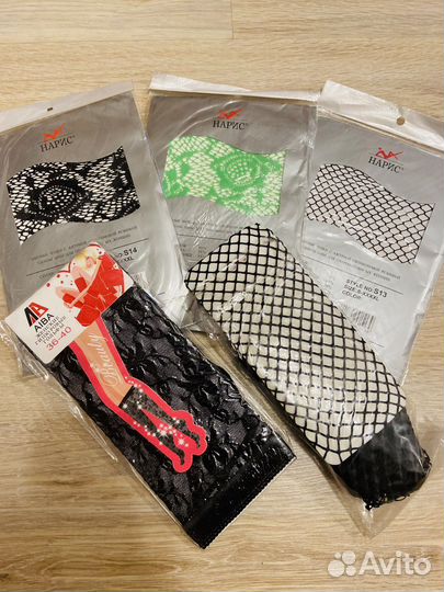 Колготки в сетку