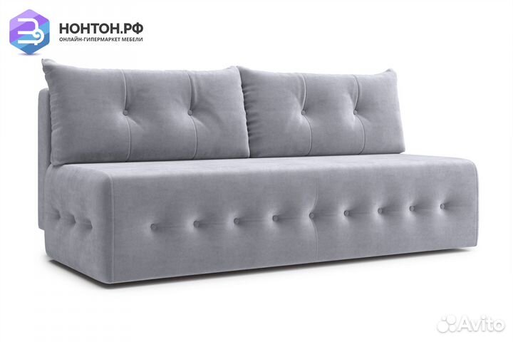 Диван еврокнижка Сити серый