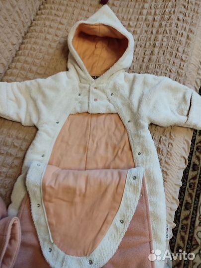 Комбинезон махровый тёплый