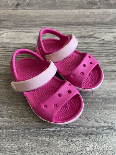 Сандалии crocs c4 для девочек