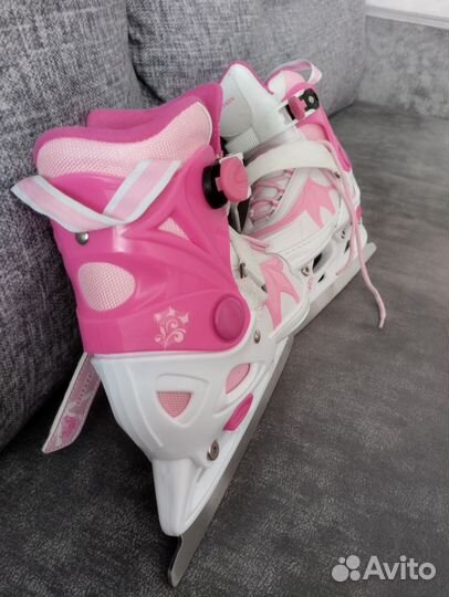 Коньки раздвижные 33-36