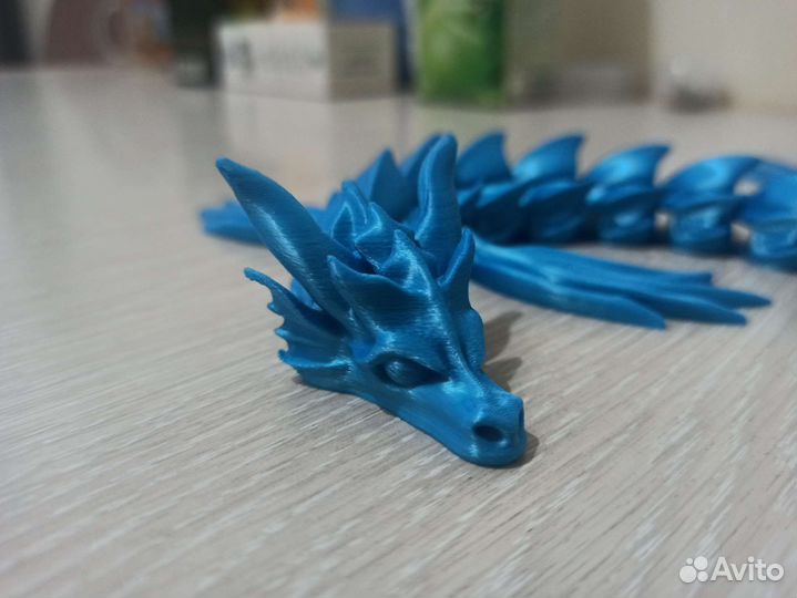 Подвижный дракон, 3D печать