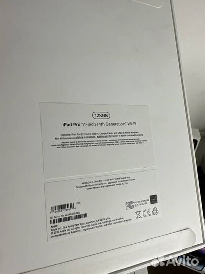 Планшет iPad Pro 11 128 WiFi