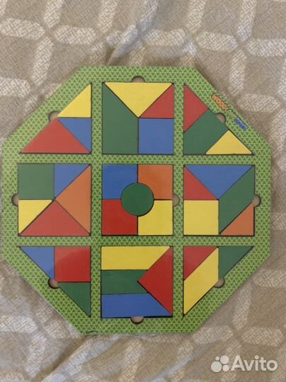 Рамка-вкладыш головоломка «Калейдоскоп»