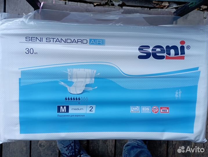 Памперсы для взрослых seni m