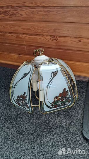 Люстра потолочная бу