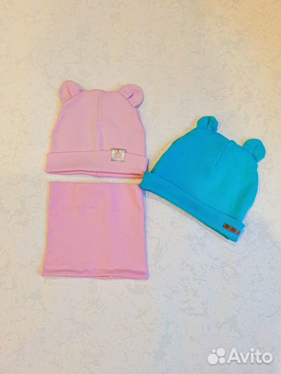 Шапки детские для девочки демисезон