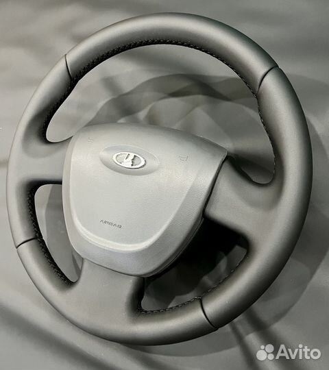Кожаный руль LADA Granta/Лада Гранта