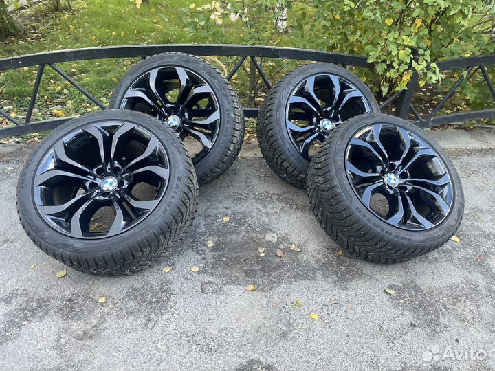 Оригинальный комплект колёс r20 на bmw x5 x6 Зима