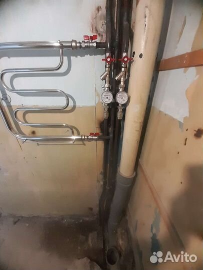 Газосварка замена батарей полотенцесушителя