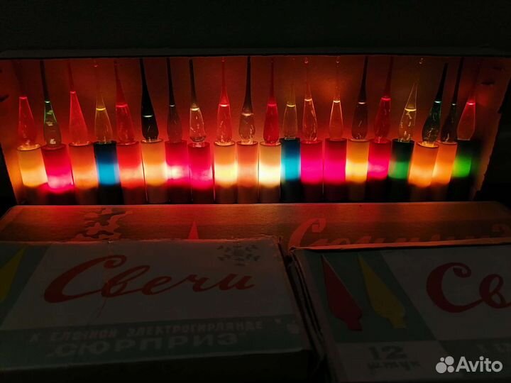 Елочная гирлянда (электрогирлянда) Сюрприз, СССР 4