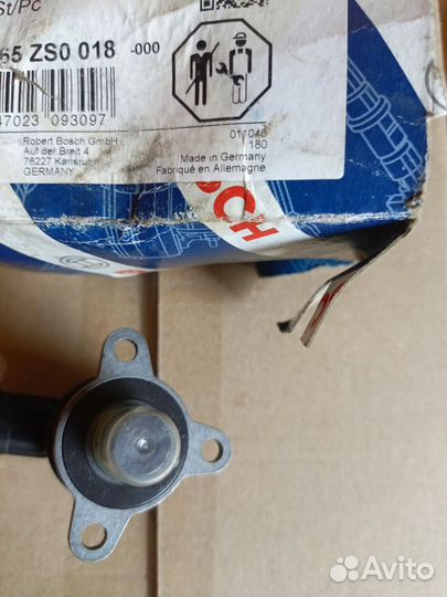 Bosch 1465ZS0018 Регулятор давления подачи топлива