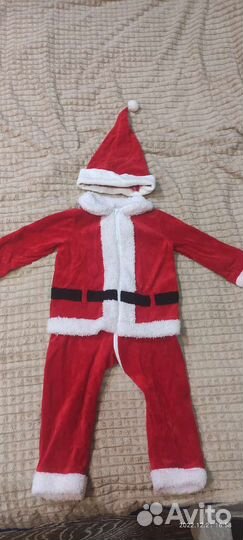Новогодний костюм санты 92
