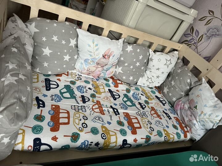 Детская кровать с матрасом