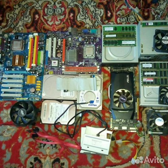 Матплата, видеокарта. процессор upgrade пк Данков