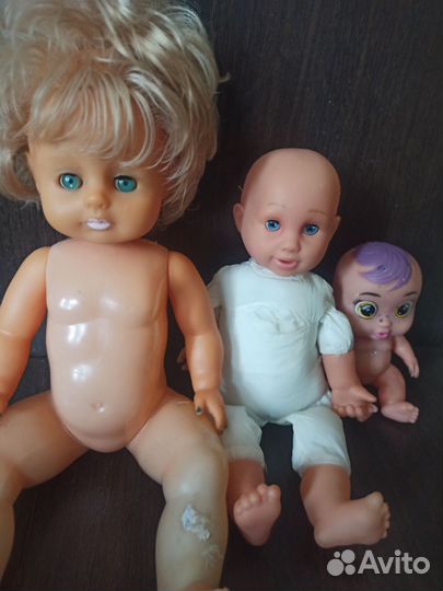 Куклы СССР три штуки