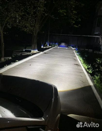 Лазерные противотуманки volkswagen птф bi LED