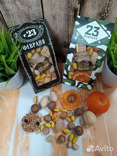 Подарочный набор на 23 февраля: крепкий орех