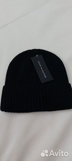 Мужская шапка Tommy Hilfiger одинарная по голове