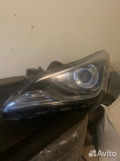 Фара левая hyundai solaris