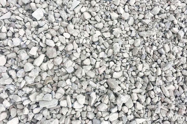 Щебень доломитный