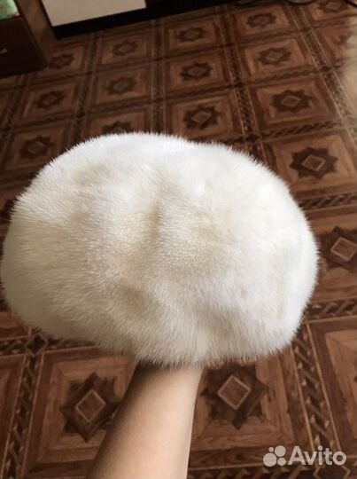 Берет норковый без каркасный