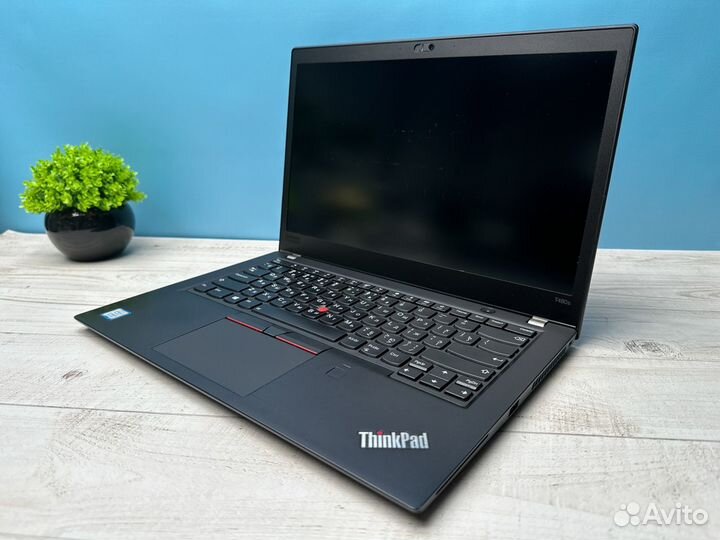 Тонкий Thinkpad T480s i5-8250u/16Гб/SSD256Гб/LTE