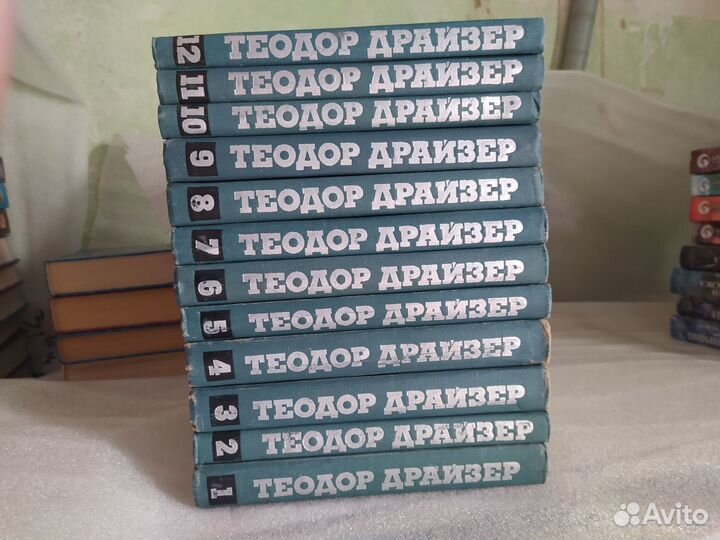 Теодор Драйзер. Собрание в 12 томах (1973)