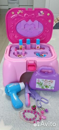 Игрушка для девочек, салон красоты- стульчик
