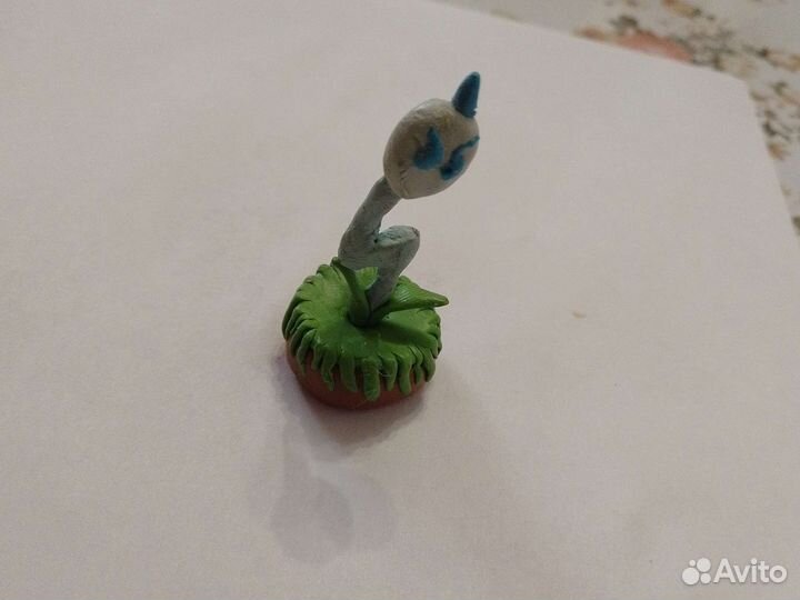 Пластилиновые фигурки из игр,Растения против зомби