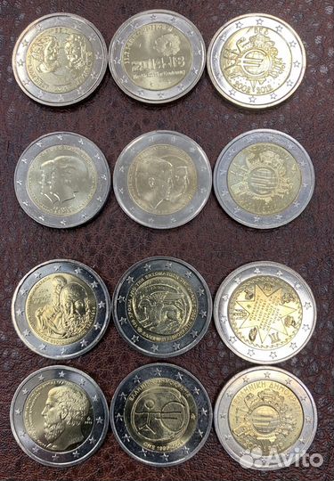 Евро Мальты.Люксембург. Фины