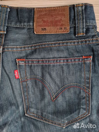 Джинсы Levis 525, редкие, клёш, оригинал