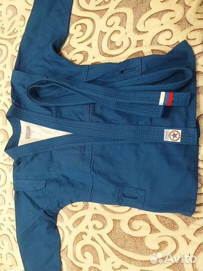 Куртка для самбо Крепыш Я мужская, 50 размер