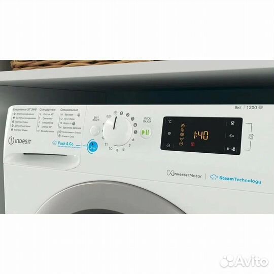 Стиральная машина Indesit bwse 81293X WSV