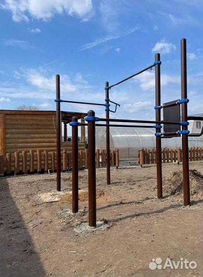 Спортивный комплекс с качелями гнездо