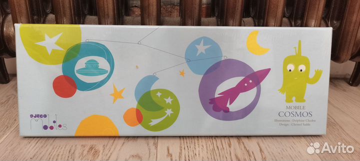 Мобиль, деревянная игрушка