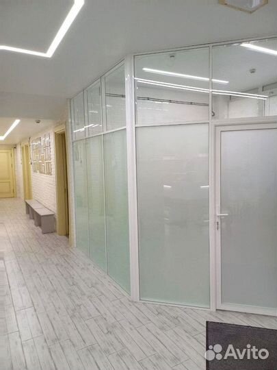 Стеклянная перегородка Лофт