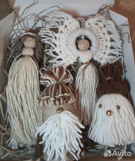 Новогодние игрушки ручной работы