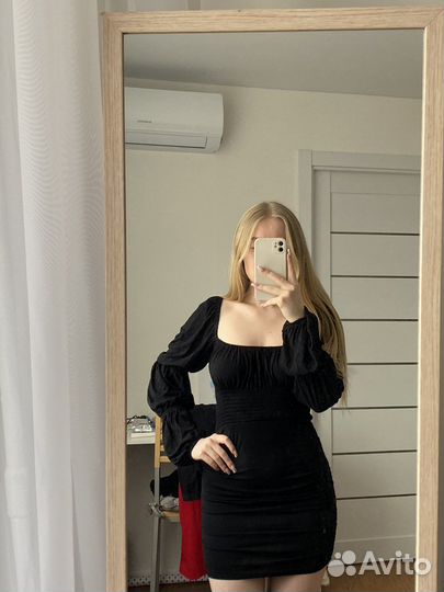 ASOS платье 42 черное