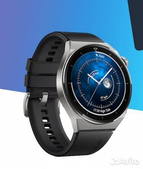 Часы Huawei Watch GT 3 Pro Чёрный / Кожа - Новые