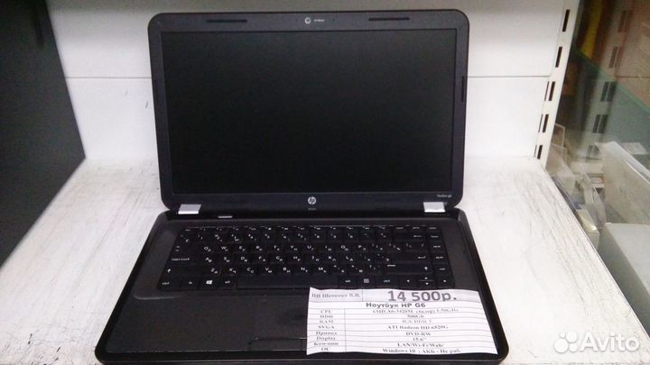 Ноутбук HP G6