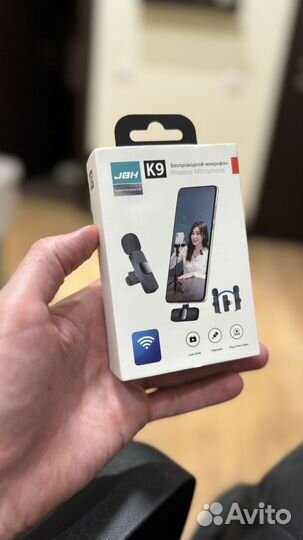 Беспроводной петличный микрофон для iPhone