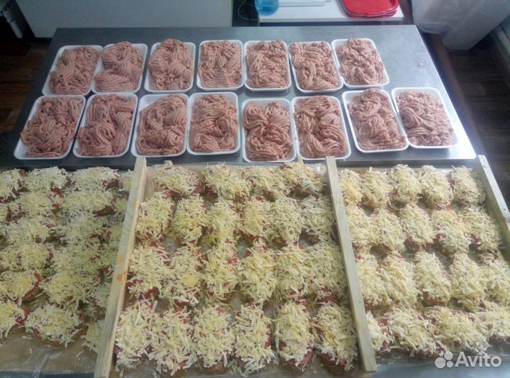 Набор заморожен. полуфабрикатов доставка