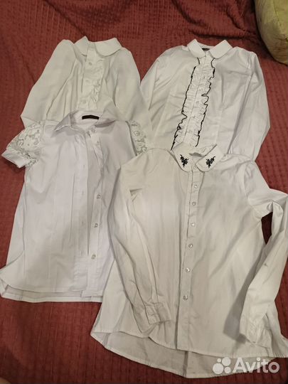 Блузки 140 146 40 пакетом