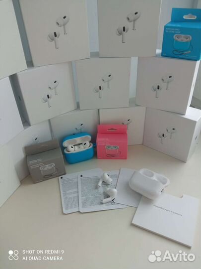 Airpods Pro 2 Lux с шумопадовлением