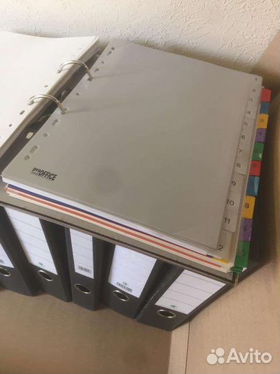 Папки для документов a4